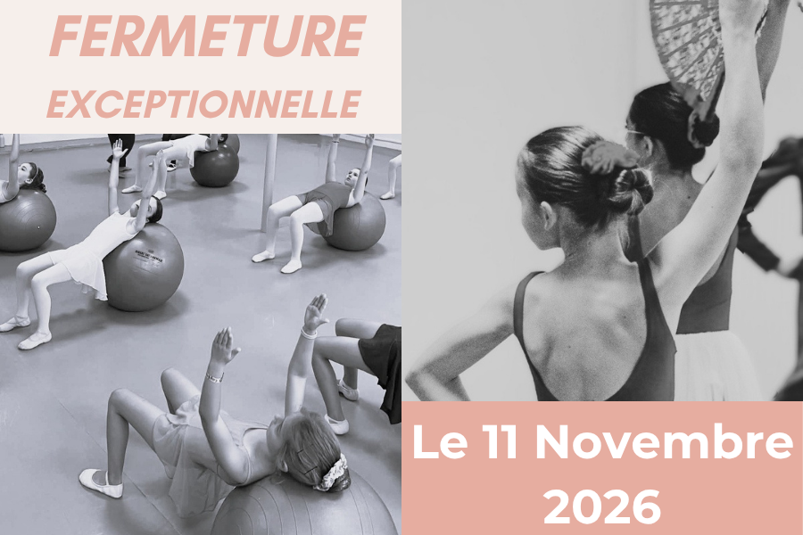 Affiche fermeture du 11 novembre 2026